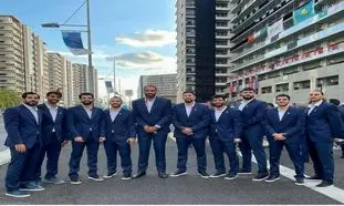 خودنمایی زاگرس‌پوش در رژه افتتاحیه المپیک توکیو