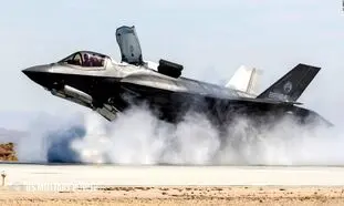 لحظه تیک آف عمودی جت جنگنده اف 35 آمریکا (ویدیو)