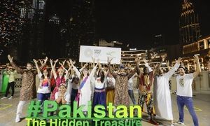 جشن هفتاد و پنجمین سالگرد استقلال پاکستان در نمایشگاه اکسپوی امارات برگزار شد
