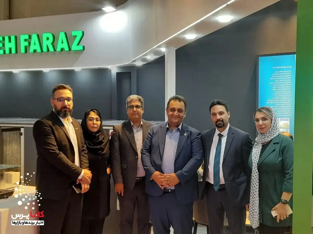 بازدید هیئت مدیره و دبیرکل انجمن تولیدکنندگان سیستم‌های تهویه مطبوع از غرفه‌های سالن ۳۸ ب