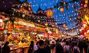 جشن ‌های شگفت‌ انگیز کریسمس در تایلند