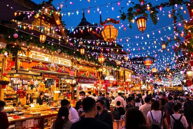 جشن ‌های شگفت‌ انگیز کریسمس در تایلند