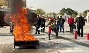 برگزاری دوره آموزشی اطفای حریق در پاکسان