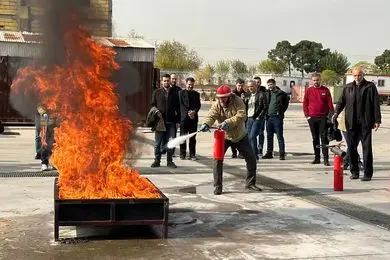 برگزاری دوره آموزشی اطفای حریق در پاکسان