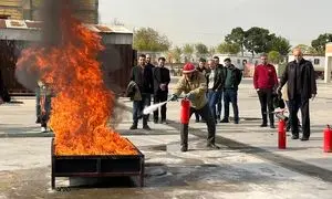 برگزاری دوره آموزشی اطفای حریق در پاکسان