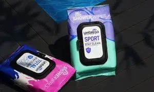 دستمال مرطوب بدن آمبرلا؛ راه حلی کاربردی برای ورزشکاران	