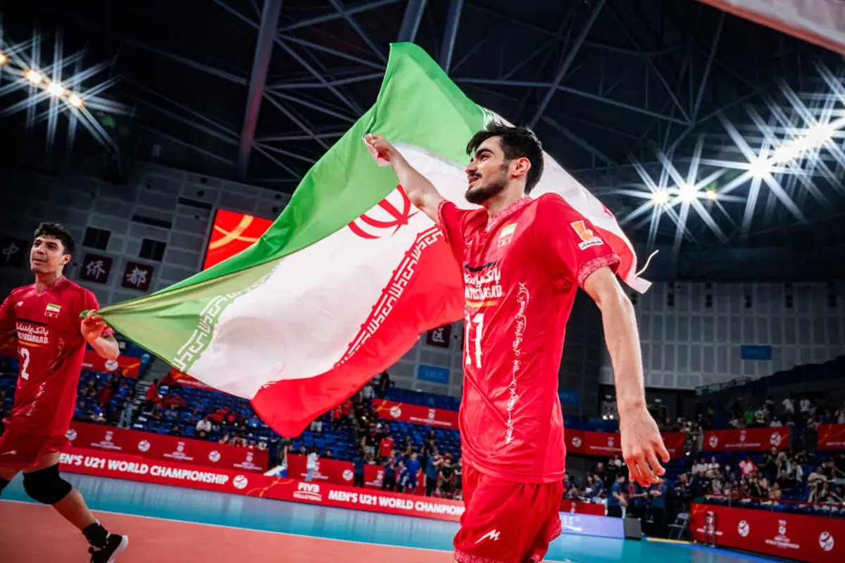 حمایت برند طبیعت از تیم ملی والیبال جوانان ایران