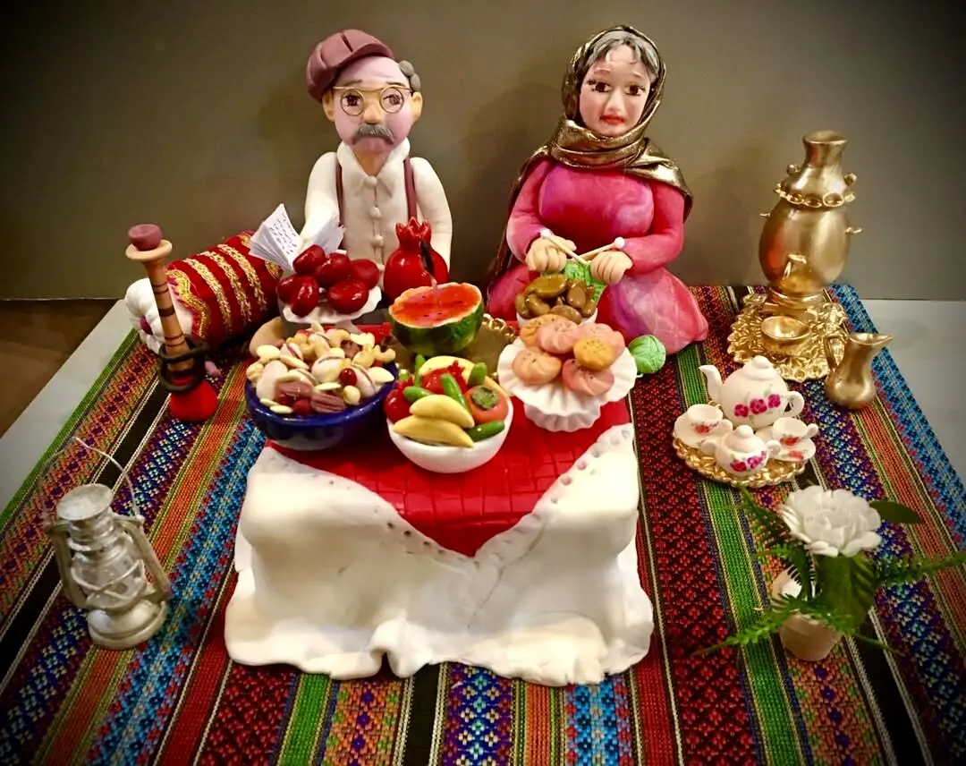 یلدایی ماندگار با فیگورها و مجسمه‌های دست‌ساز استودیو لومو