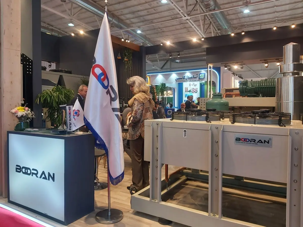 سالن اختصاصی 38B انجمن تولیدکنندگان سیستم های تهویه مطبوع در نمایشگاه تاسیسات ۱۴۰۴ (گزارش تصویری)