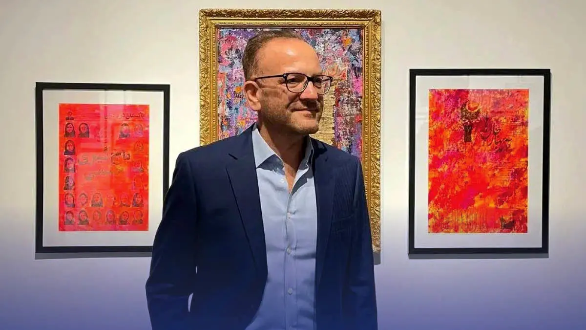 پالیمنتو؛ روایت روزنامه‌های باطله در قالب نقاشی انتزاعی