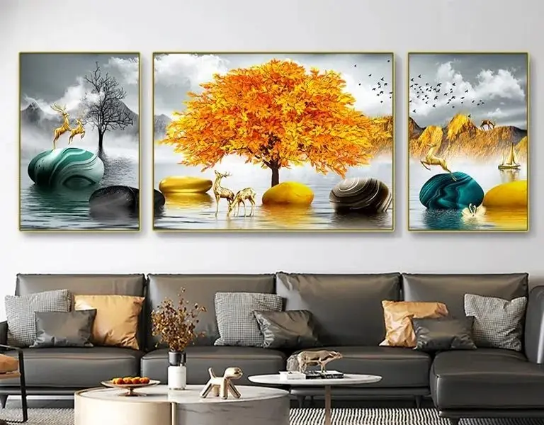 کدام سبک تابلو آرامش بیشتری به فضای خانه می دهد؟