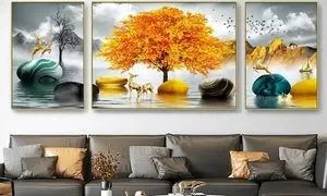 کدام سبک تابلو آرامش بیشتری به فضای خانه می دهد؟