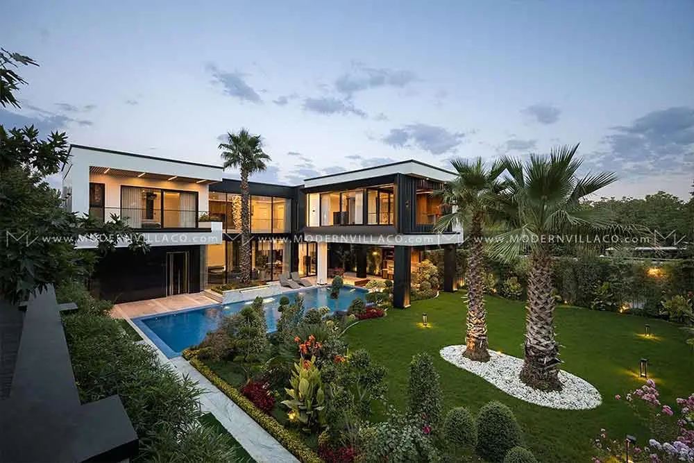 چالش های طراحی نمای ویلا در اقلیمهای مختلف ایران