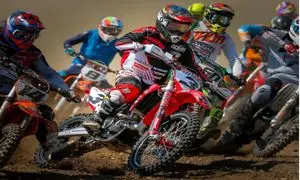 پایان راند اول مسابقات موتورکراس قهرمانی کشور