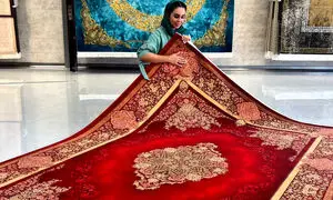رونمایی فرش کاشان از جدیدترین طرح‌های فرش ماشینی ۱۴۰۴
