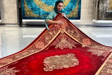 رونمایی فرش کاشان از جدیدترین طرح‌های فرش ماشینی ۱۴۰۴