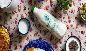 حضور آقای طبیعی، نخستین تولیدکننده لبنیات ارگانیک ایران در نمایشگاه ارگانیک ۱۴۰۴