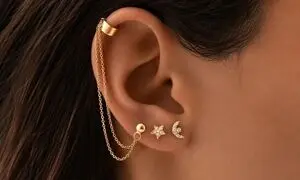 محبوب‌ترین ایرکاف‌های طلا، راهنمای خرید گوشواره بدون نیاز به سوراخ کردن گوش