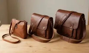 کیف دوشی مردانه کوچک یا بزرگ؟ انتخاب سایز بر اساس وسایل روزانه