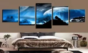   5 تابلو نقاشی جذاب برای هدیه دادن در مناسبت های خاص