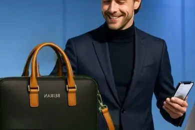 تولید اولین کیف دست دوز و هوشمند توسط چرم بیران