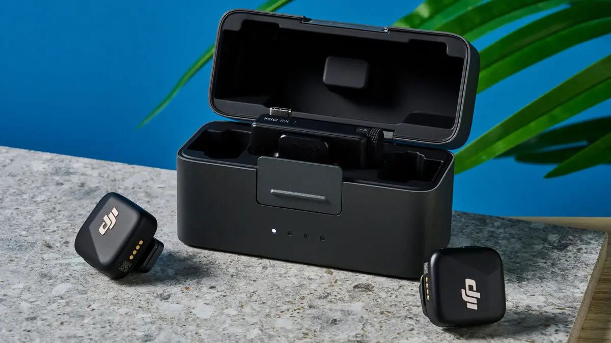 میکروفون یقه ای بی سیم دی جی آی DJI Mic Mini 2-Person /خرید از فلاشیران‌