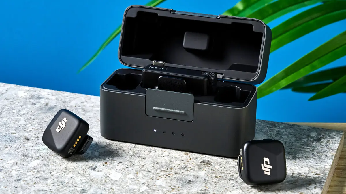 میکروفون یقه ای بی سیم دی جی آی DJI Mic Mini 2-Person /خرید از فلاشیران‌