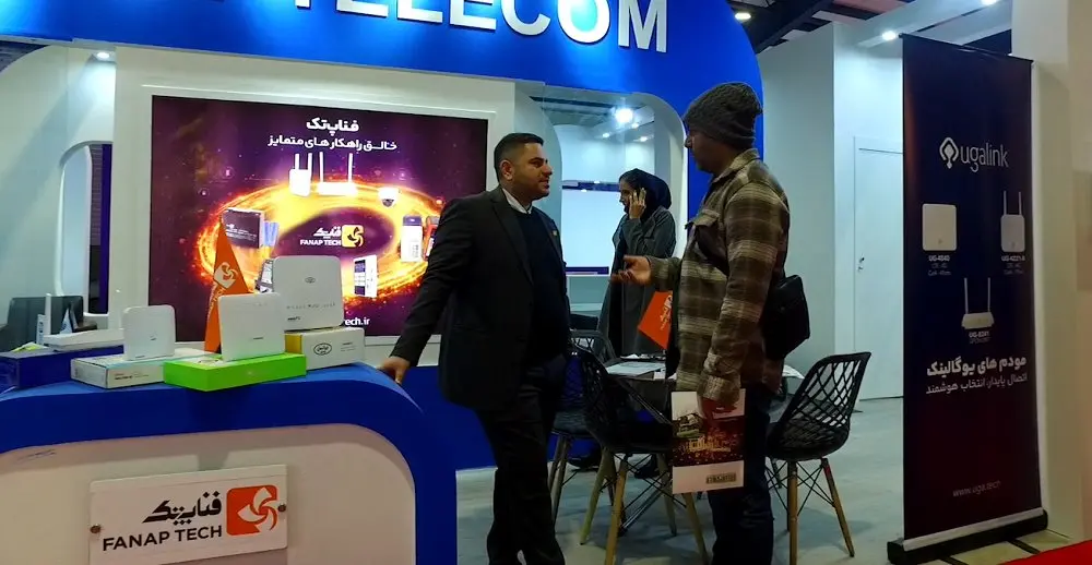 حضور فناپ تک در ششمین نمایشگاه الکامپ خوزستان