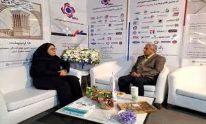 حضور نماینده سازمان توسعه تجارت ایران در غرفه انجمن تولید‌کنندگان سیستم‌های تهویه مطبوع 